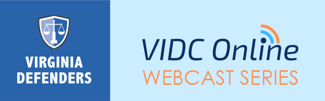 VIDC Webcast Series